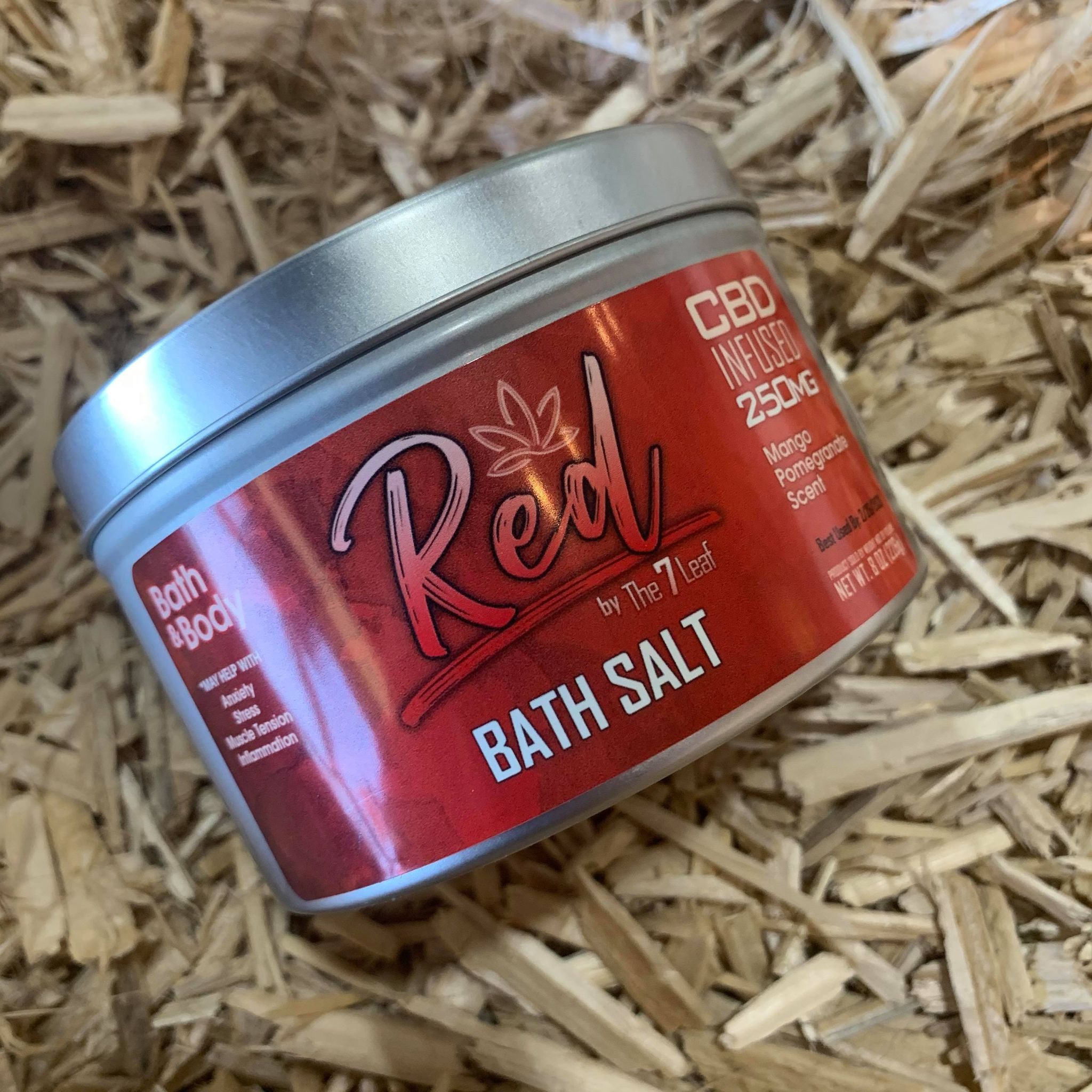 Red Bath Salt 250mg CBD